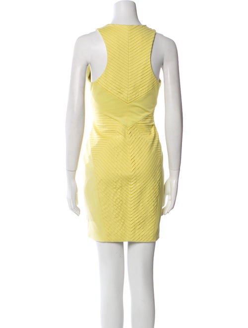 Yigal Azrouël Striped Mini Dress