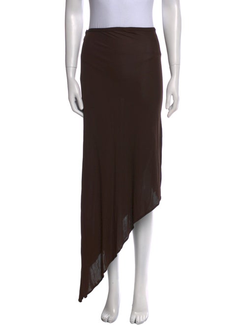 Yigal Azrouël Cutout Accent Long Skirt