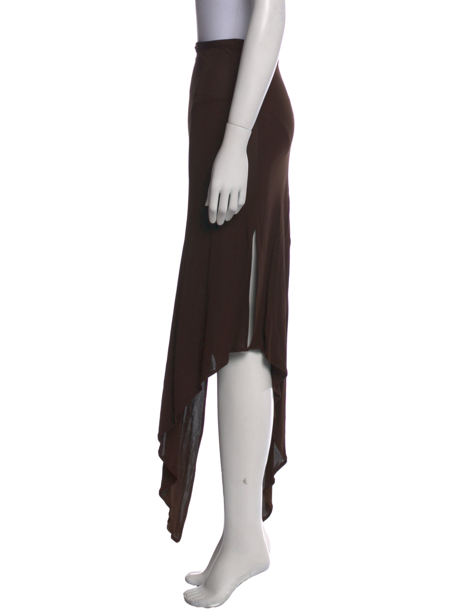 Yigal Azrouël Cutout Accent Long Skirt