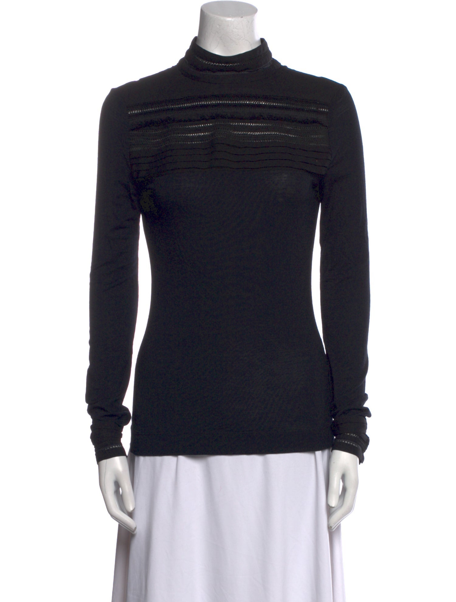 Yigal Azrouël Wool Turtleneck Top