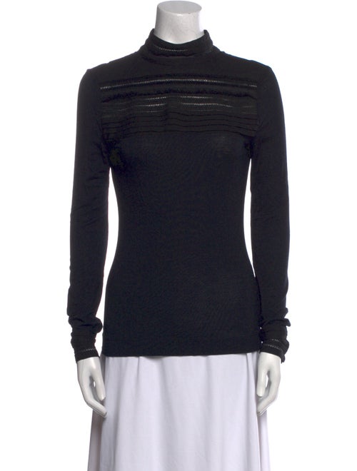 Yigal Azrouël Wool Turtleneck Top