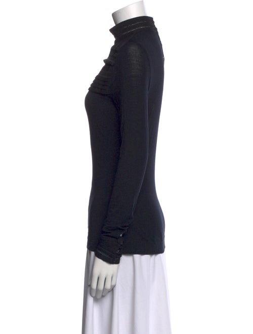 Yigal Azrouël Wool Turtleneck Top