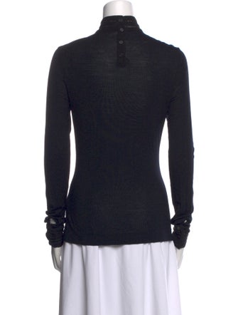 Yigal Azrouël Wool Turtleneck Top