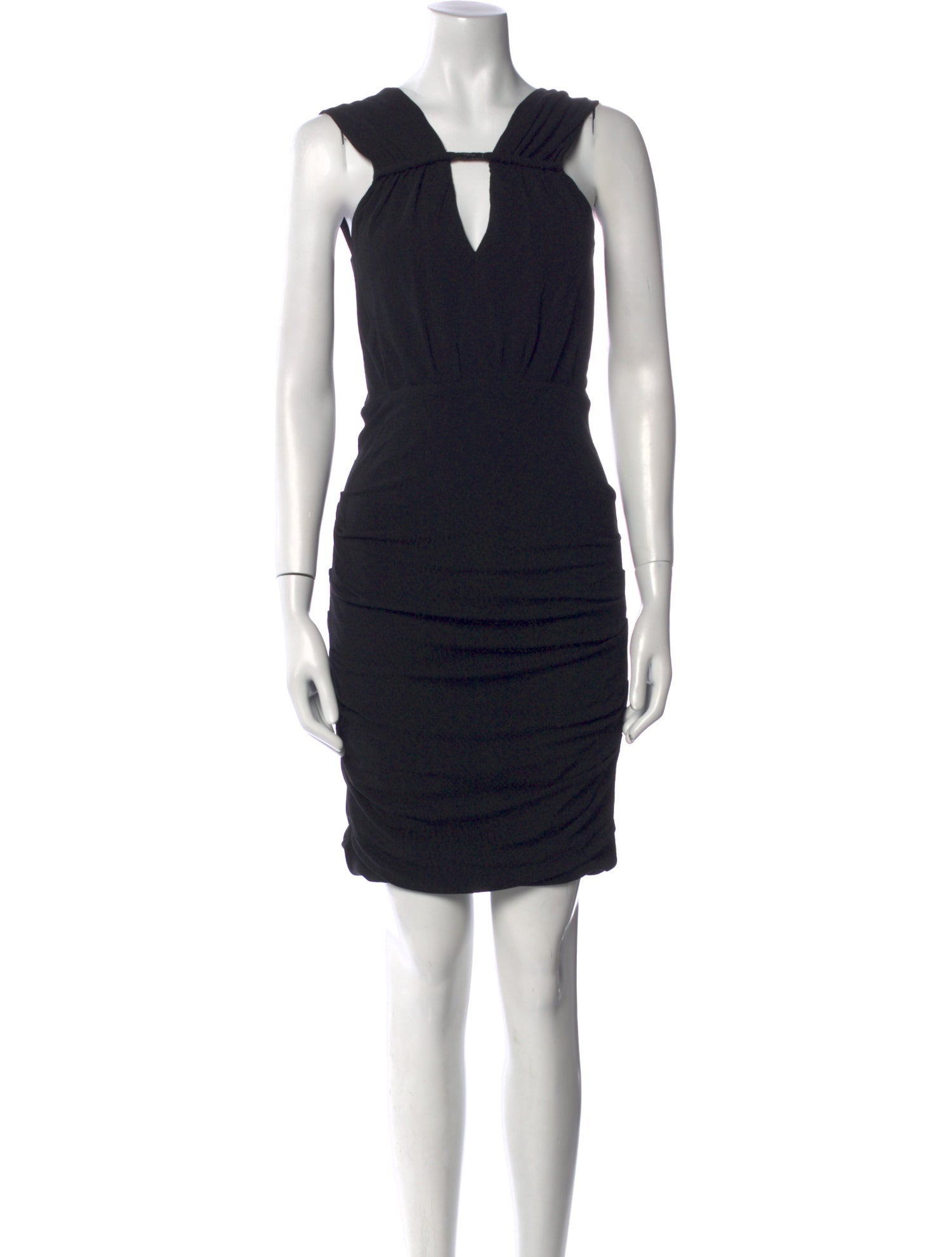 Yigal Azrouël V-Neck Mini Dress