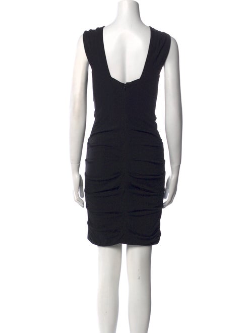 Yigal Azrouël V-Neck Mini Dress