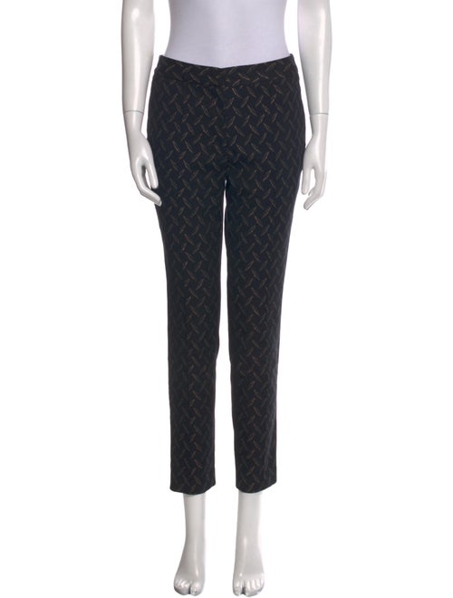 Yigal Azrouël Printed Skinny Leg Pants