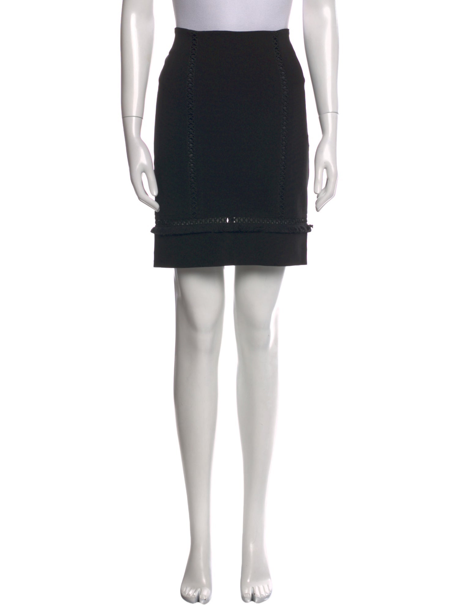 Yigal Azrouël Cutout Accent Mini Skirt