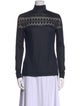 Yigal Azrouël Turtleneck Long Sleeve Top