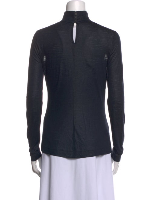 Yigal Azrouël Turtleneck Long Sleeve Top