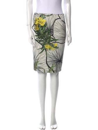 Yigal Azrouël Neoprene Knee-Length Skirt