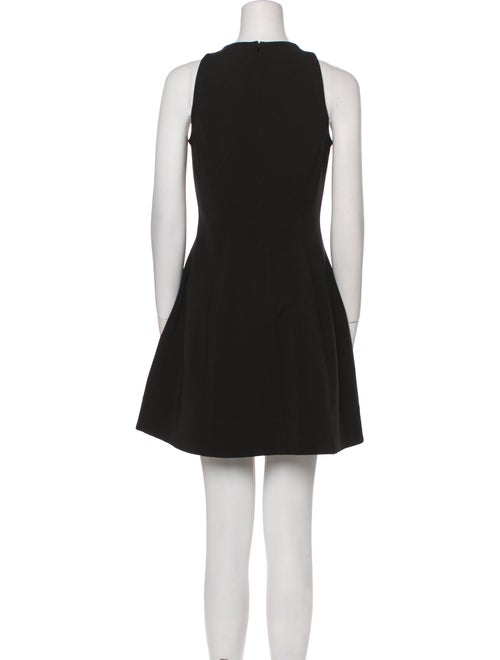 Yigal Azrouël Crew Neck Mini Dress