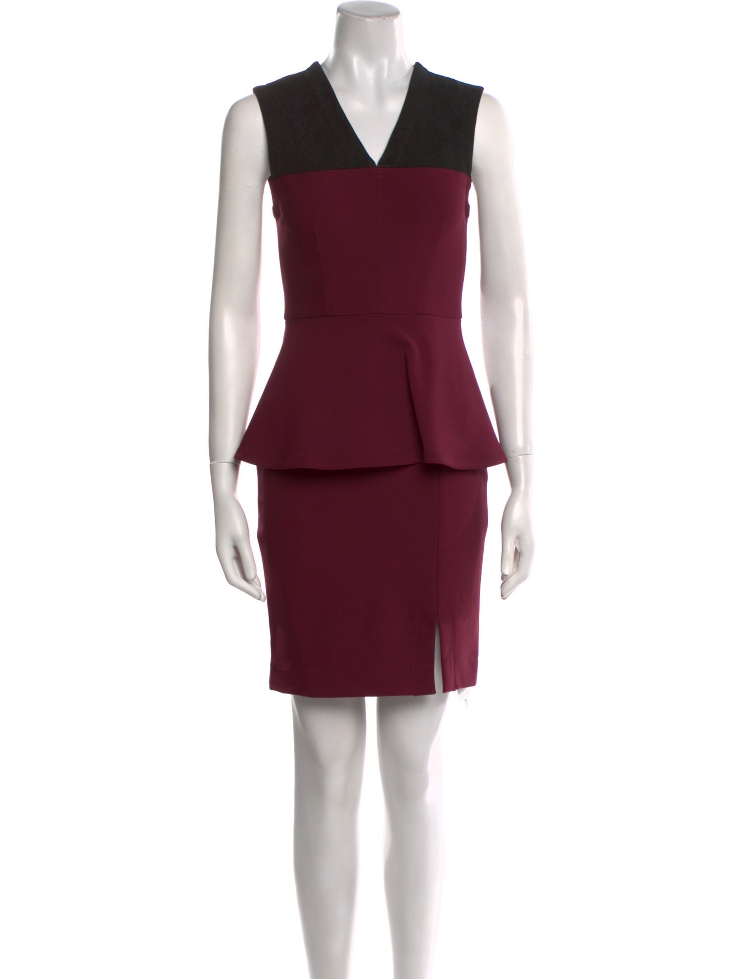 Yigal Azrouël Lambskin Mini Dress