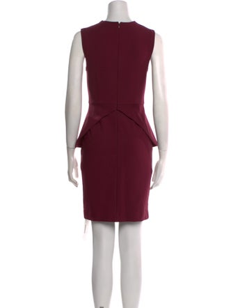 Yigal Azrouël Lambskin Mini Dress