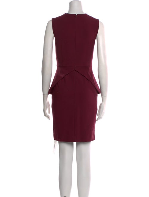 Yigal Azrouël Lambskin Mini Dress