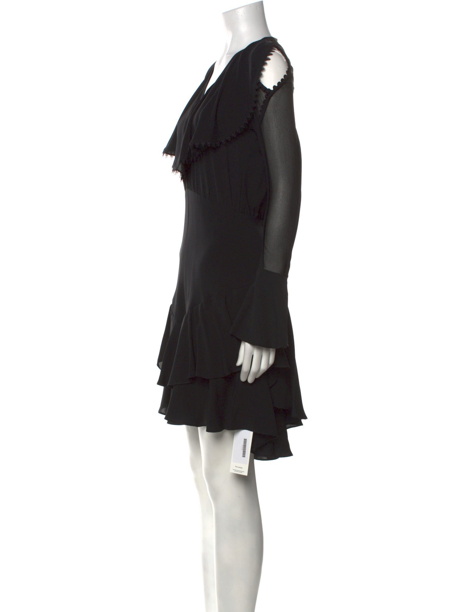 Yigal Azrouël Silk Knee-Length Dress