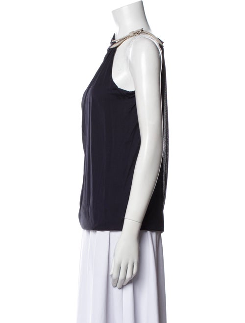 Yigal Azrouël Asymmetrical Sleeveless Top