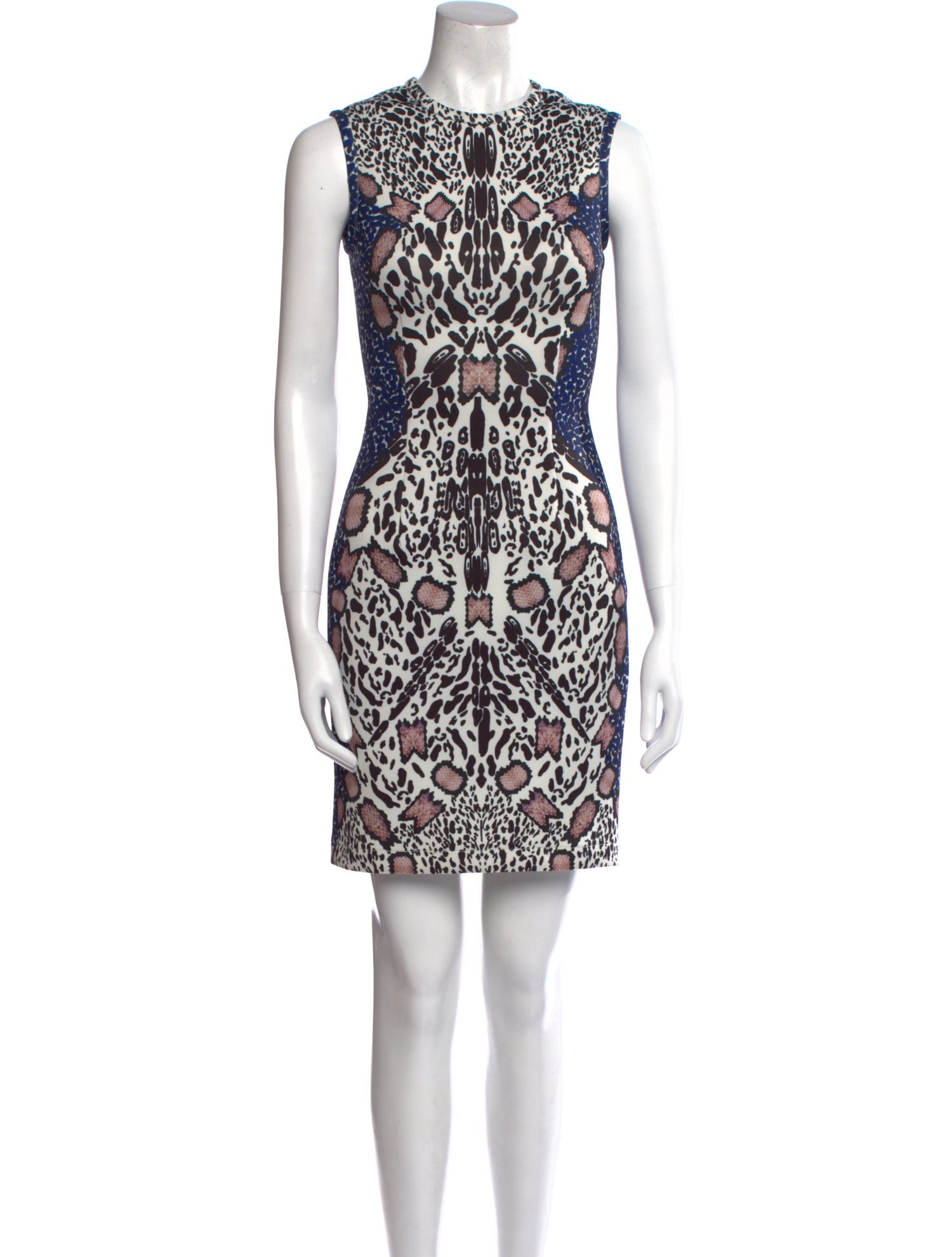 Yigal Azrouël Animal Print Mini Dress