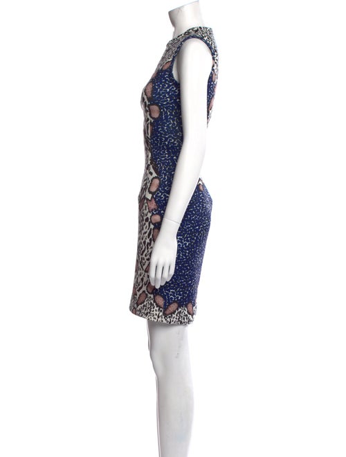 Yigal Azrouël Animal Print Mini Dress