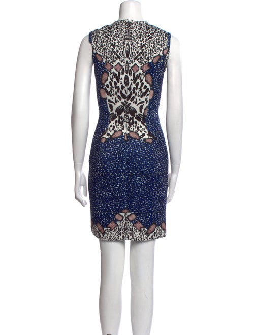 Yigal Azrouël Animal Print Mini Dress