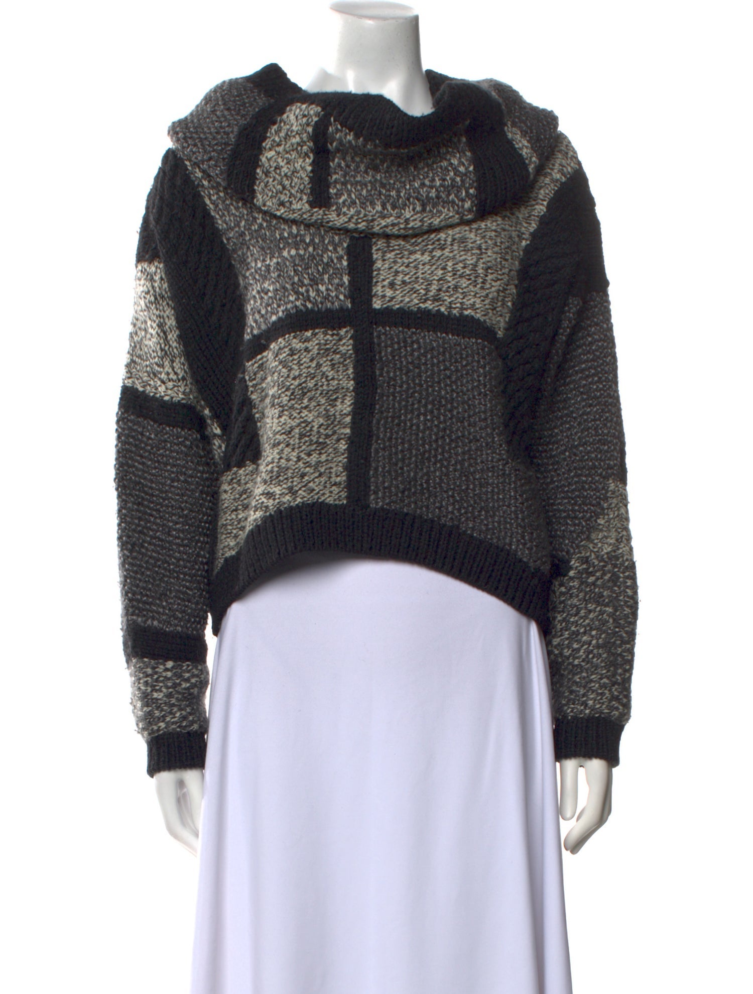 Yigal Azrouël Wool Printed Sweater