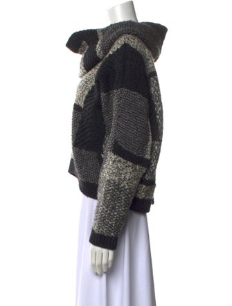 Yigal Azrouël Wool Printed Sweater