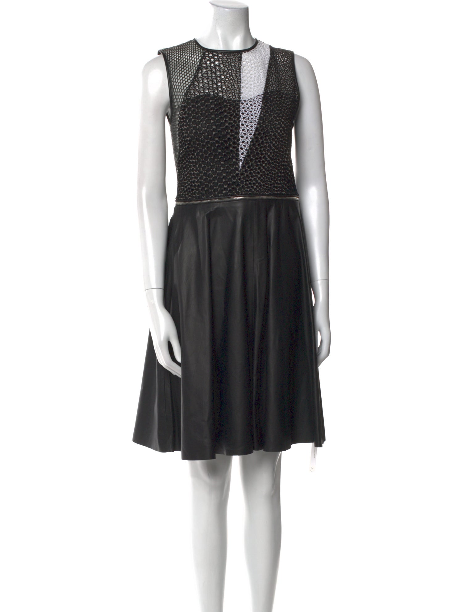 Yigal Azrouël Crew Neck Knee-Length Dress