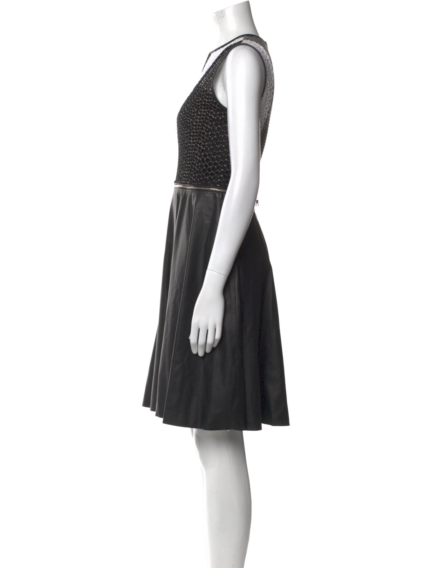 Yigal Azrouël Crew Neck Knee-Length Dress