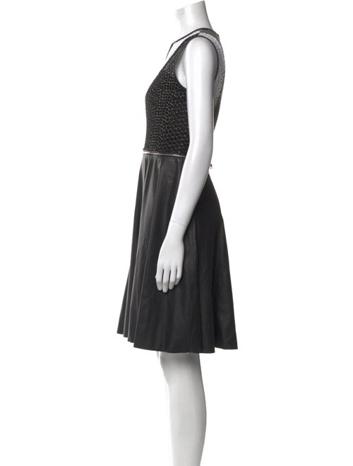 Yigal Azrouël Crew Neck Knee-Length Dress