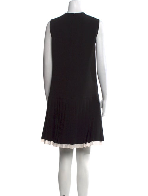 Yigal Azrouël Crew Neck Mini Dress