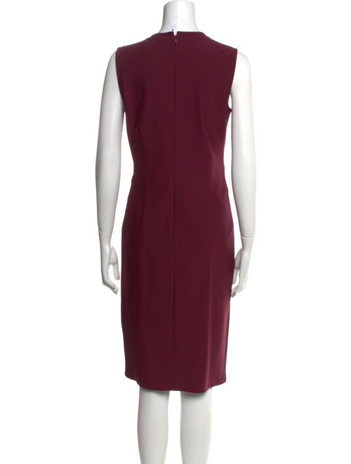 Yigal Azrouël V-Neck Midi Length Dress