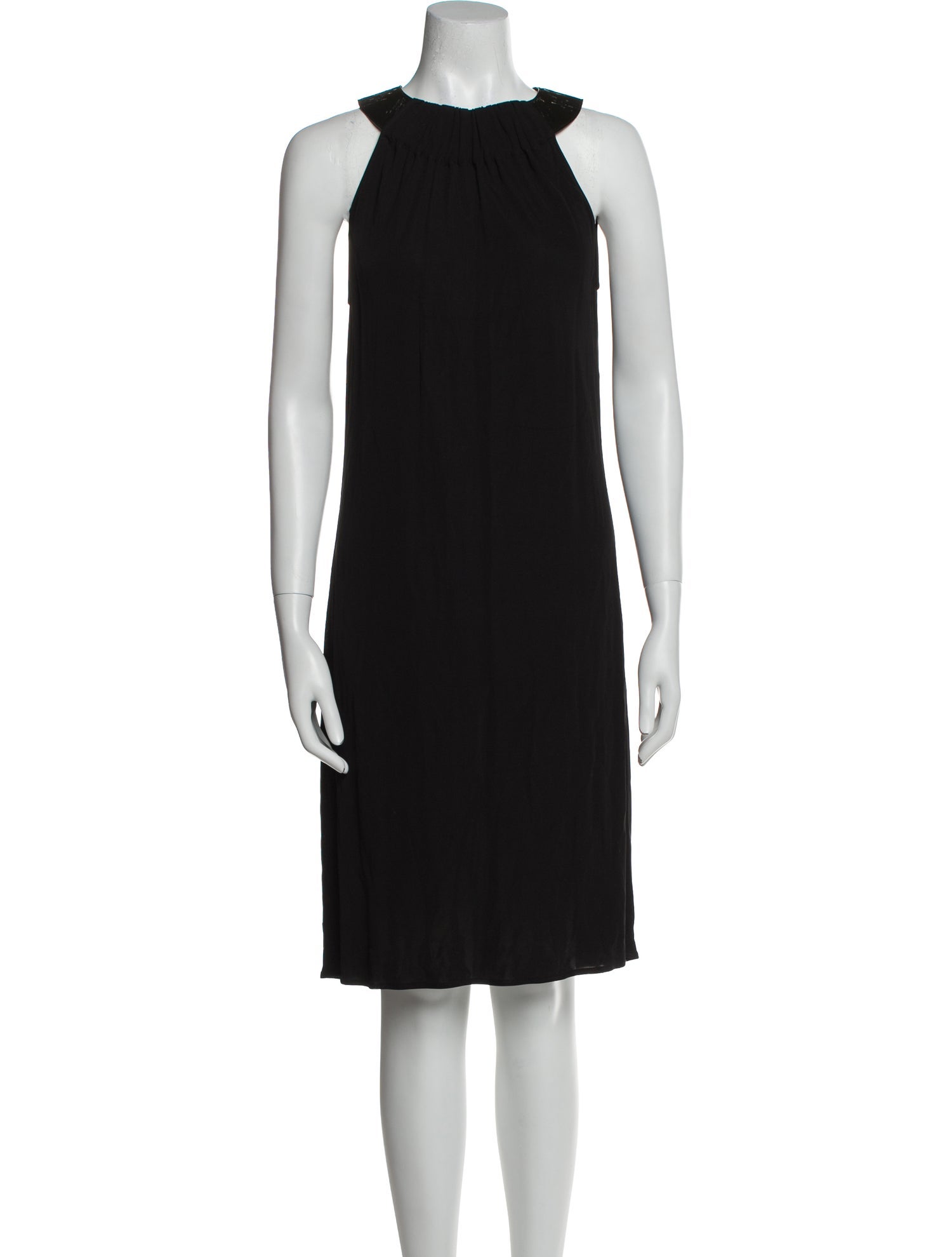 Yigal Azrouël Crew Neck Knee-Length Dress