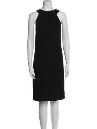 Yigal Azrouël Crew Neck Knee-Length Dress