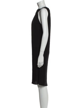 Yigal Azrouël Crew Neck Knee-Length Dress