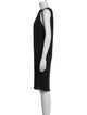 Yigal Azrouël Crew Neck Knee-Length Dress