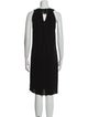 Yigal Azrouël Crew Neck Knee-Length Dress