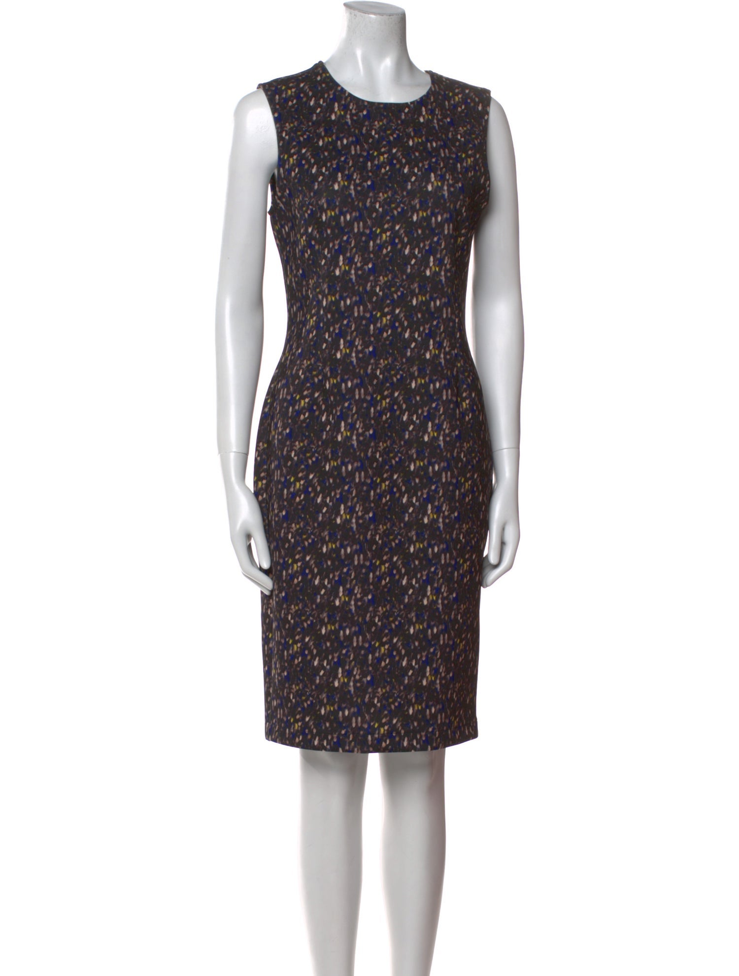 Yigal Azrouël Printed Knee-Length Dress