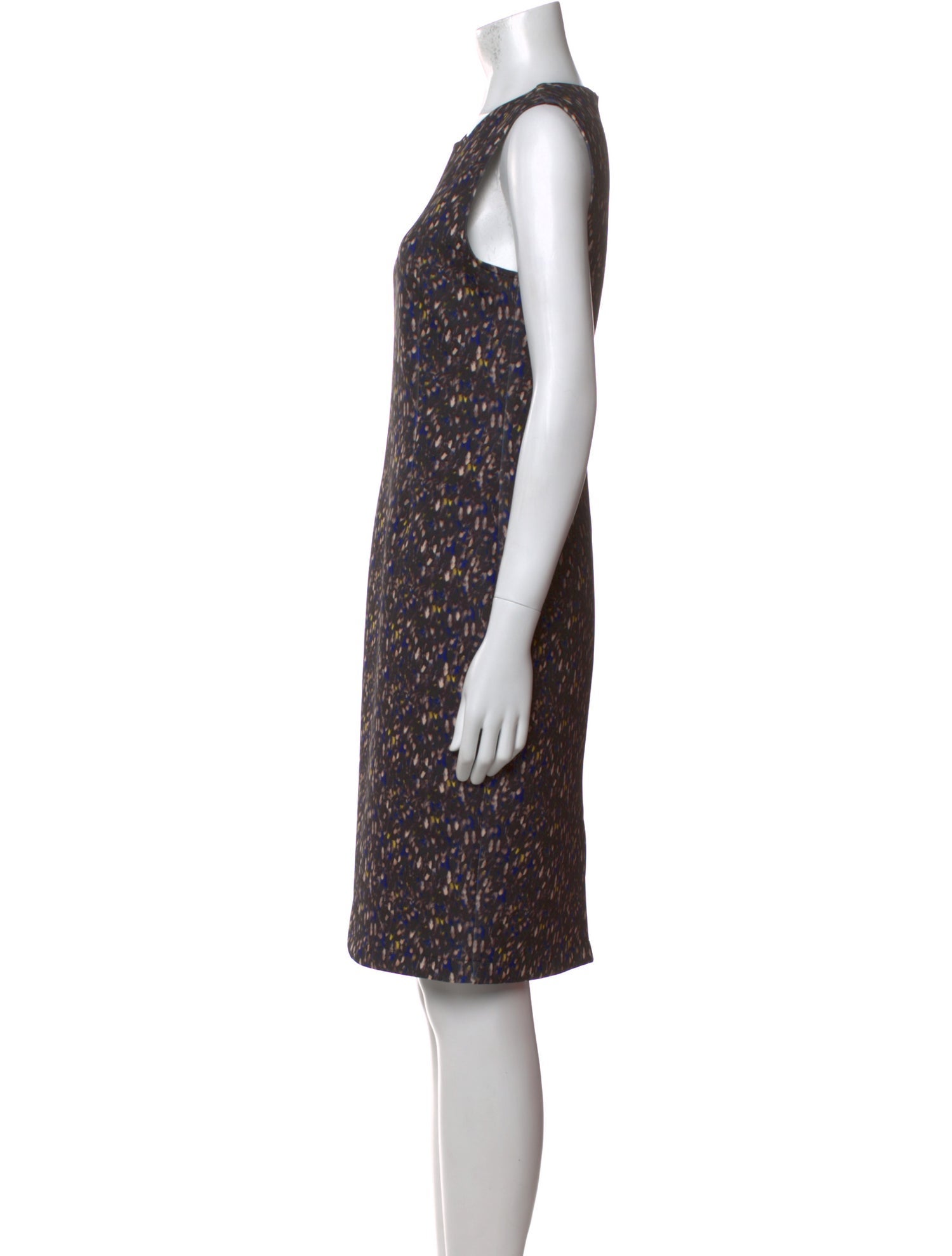 Yigal Azrouël Printed Knee-Length Dress