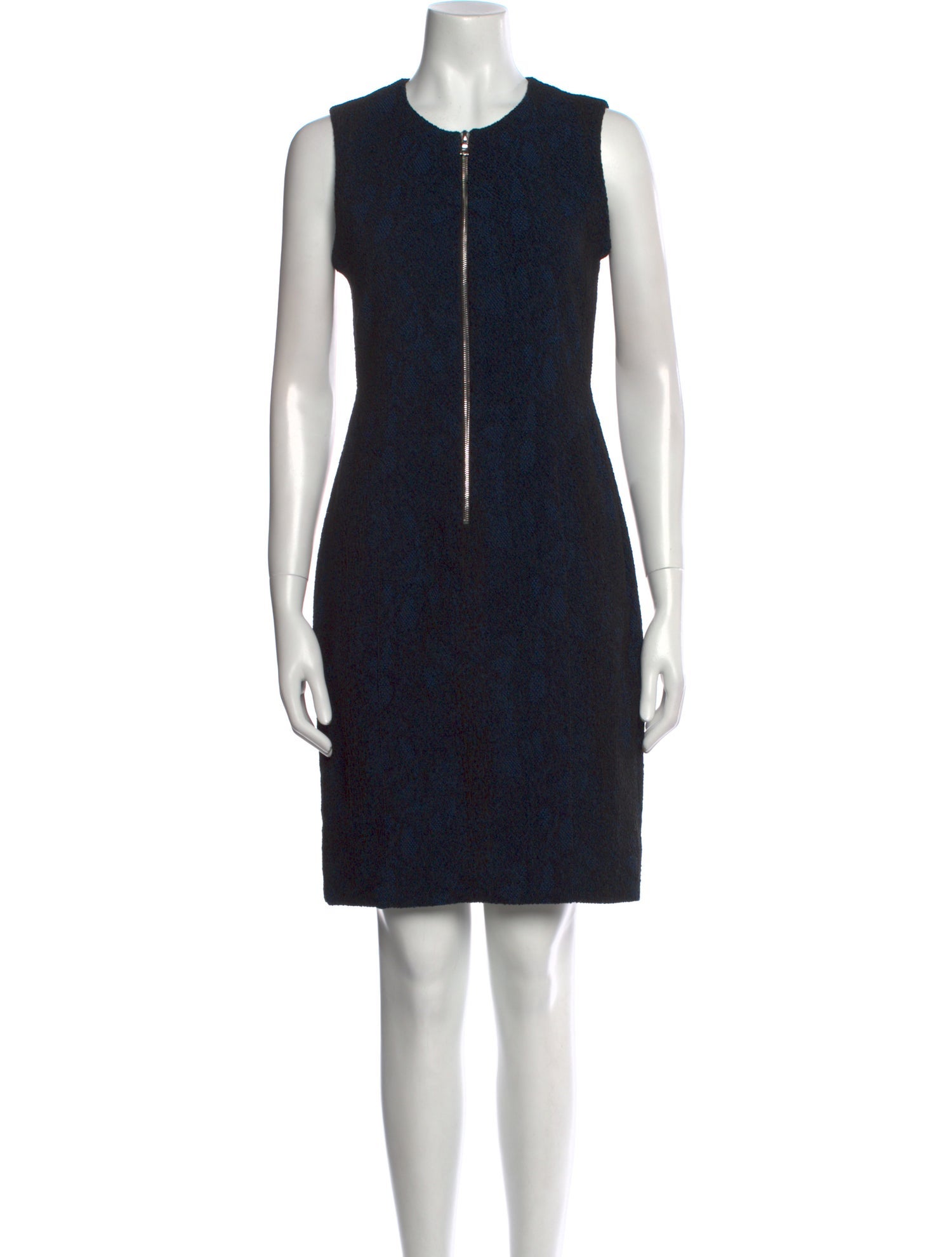 Yigal Azrouël Crew Neck Mini Dress