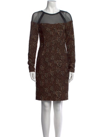 Yigal Azrouël Printed Mini Dress