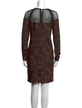 Yigal Azrouël Printed Mini Dress