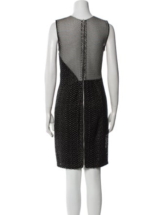 Yigal Azrouël Printed Knee-Length Dress