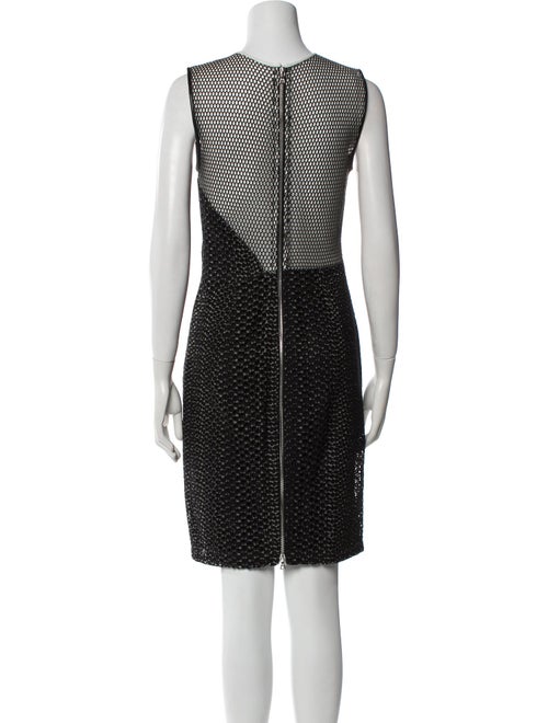 Yigal Azrouël Printed Knee-Length Dress