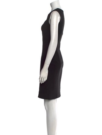Yigal Azrouël Square Neckline Knee-Length Dress
