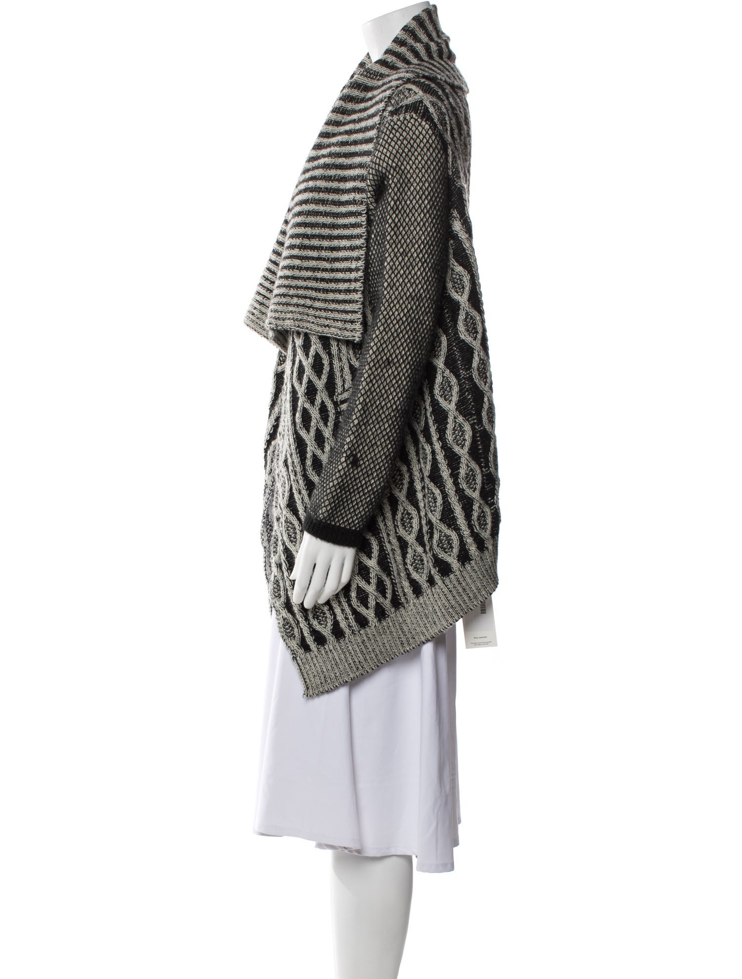 Yigal Azrouël Wool Striped Sweater