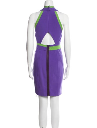 Yigal Azrouël Halterneck Mini Dress