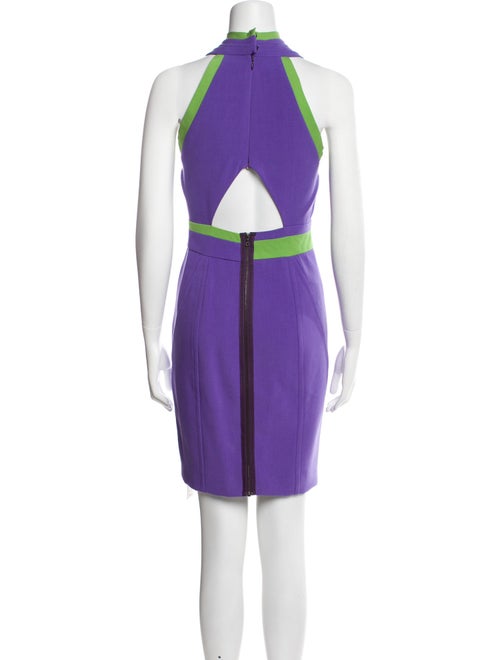 Yigal Azrouël Halterneck Mini Dress