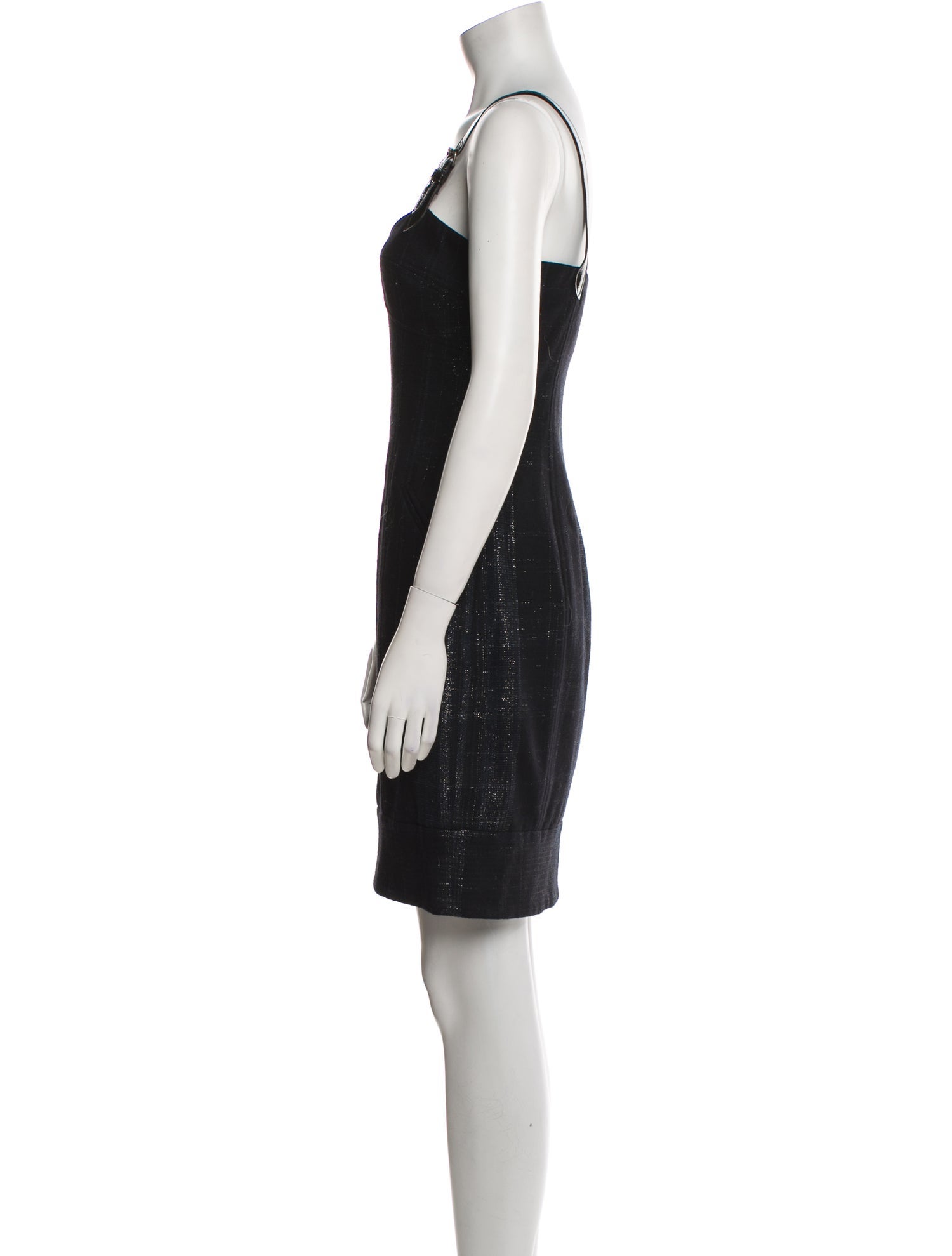 Yigal Azrouël Virgin Wool Mini Dress