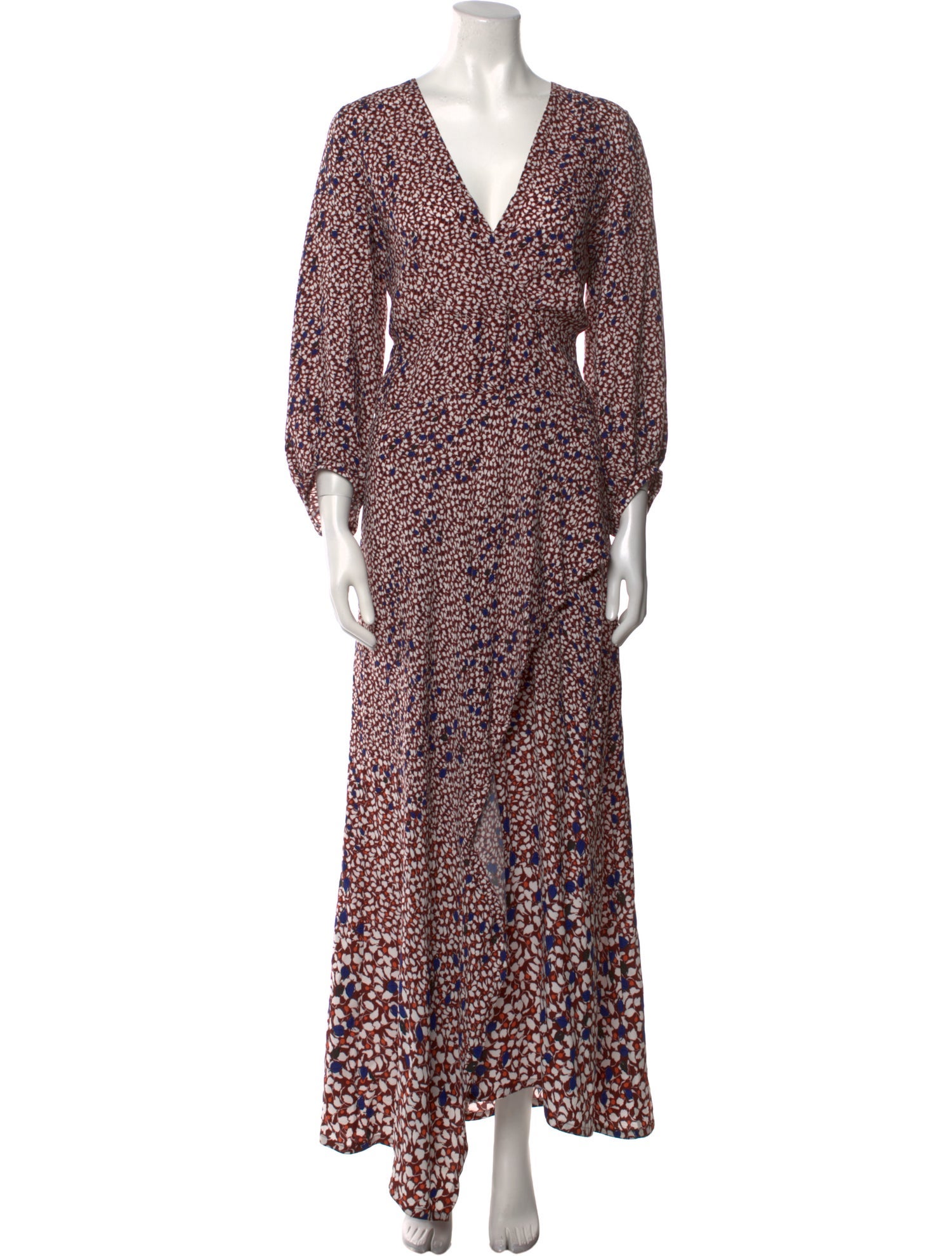 Yigal Azrouël Printed Long Dress