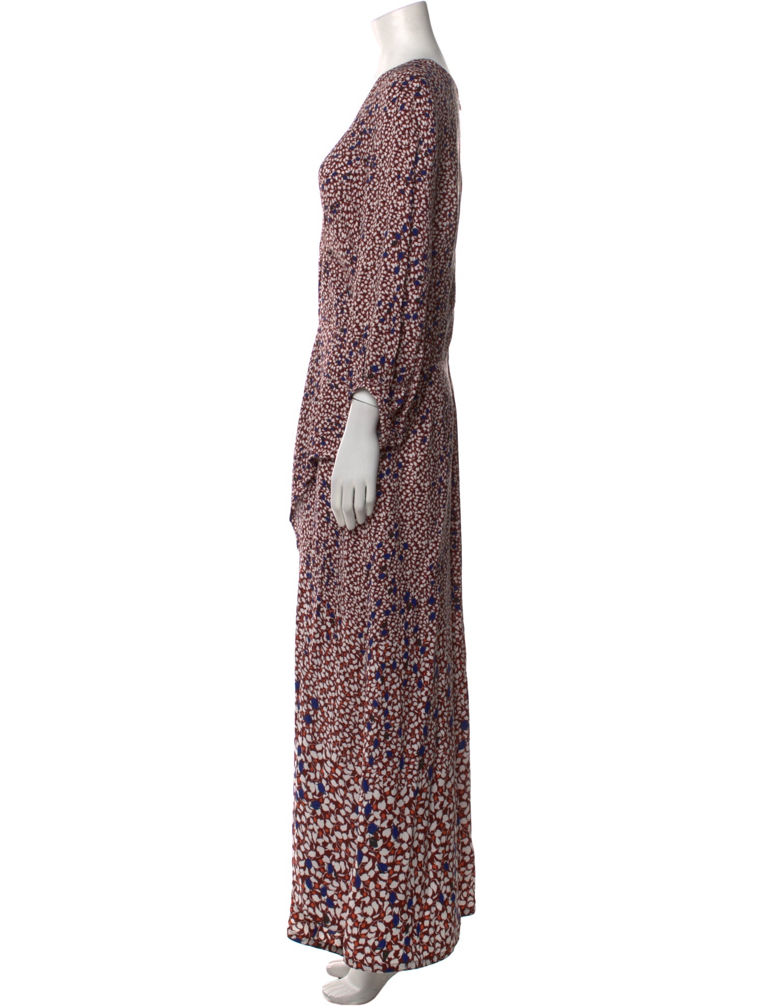 Yigal Azrouël Printed Long Dress