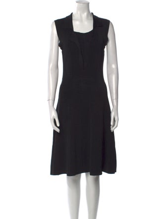 Yigal Azrouël Square Neckline Mini Dress